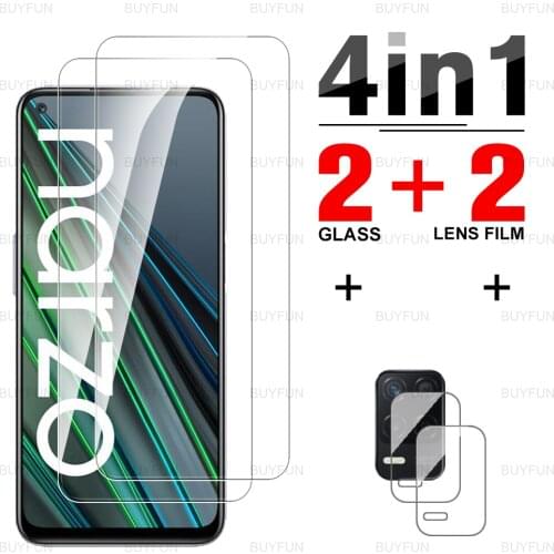 Screen Protector For Realme Narzo 30 5G 6.5'' full cover tempered glass for Oppo realme narzo 30A narzo30 5g camera safety film