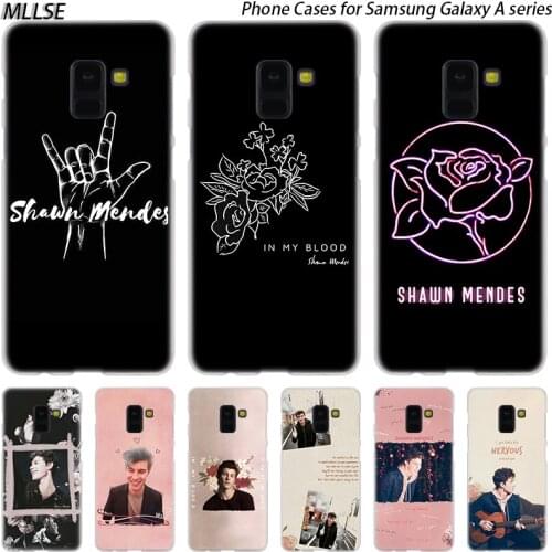 MLLSE Shawn Mendes pink art Hard Case for Samsung Galaxy A10 A20 A30 A40 A50 A70 A20E A2 CORE M10 M20 M30 Hot Fashion Cover