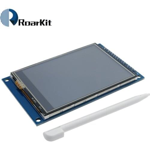 LCD 3.2 inch touch screen TFT LCD color screen module ILI9341 compatible punctuality atom