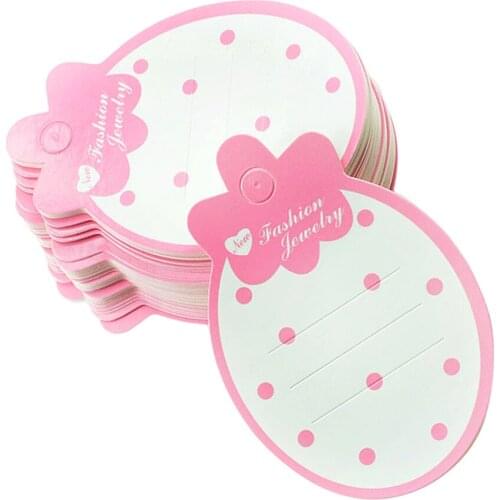 50 Pieces Strawberry Shaped Paper Kids Hair Clips Hairpins Barrette