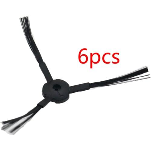 6pcs/lot Side Brush (3 right+3 left) Vacuum Cleaning brush Replacement for chuwi ilife V1 A4 A4s A6 X5 V5 V5s V5pro (CW310)