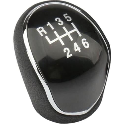 6 Speed Manual Stick Gear Shift Knob Lever Shifter Head Handball For Hyundai IX35 12-16 T3EF