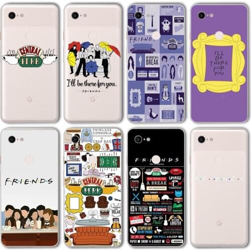 Ciciber Funda Case for Google Pixel 5 4 3 2 XL Luxury Fashion Friends TV Vogue Soft Silicone for Google Pixel 4a 3a XL Coque TPU