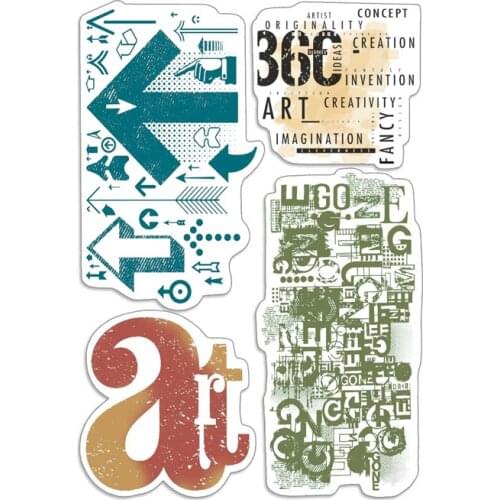 Background Clear Stamp for Scrapbooking Transparent Silicone Rubber DIY Photo Album Decor 0756