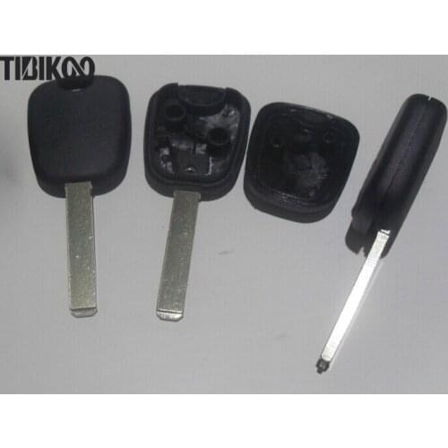 Blank Transponder Key Shell For Citroen VA2 Blade Without Groove For Triumph C2 Replacement Key Case
