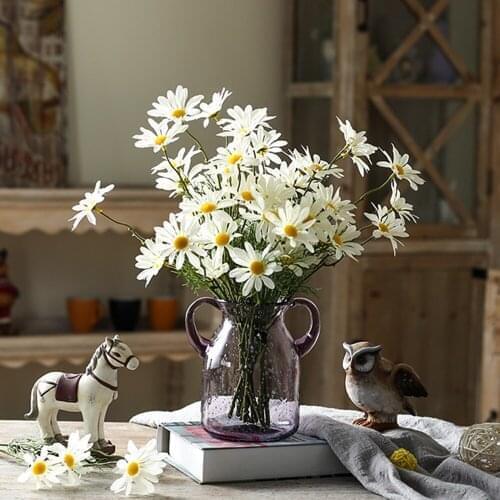 New Artificial Small Daisy Cosmos High-grade Artificial Flower Bud Flower Small Wild Chrysanthemum Fake Flower