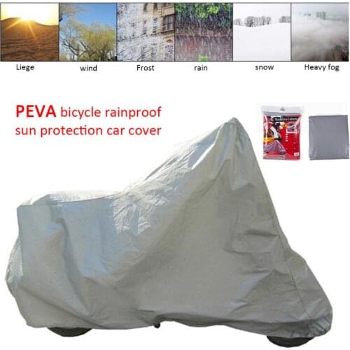 PEVA Single Layer Bicycle Dust Cover Rainproof Sunscreen Bicycle Cover Motorcycle Clothing Outdoor Bicycle Accessories