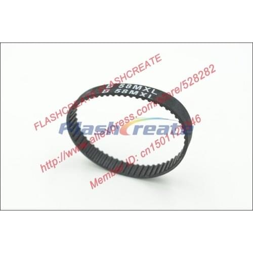 10pcs B58 MXL Timing Belt Teeth 58 Width 6.35mm Length 117.86mm B58MXL Rubber Closed-Loop Synchronous Belt Fit MXL Pulley