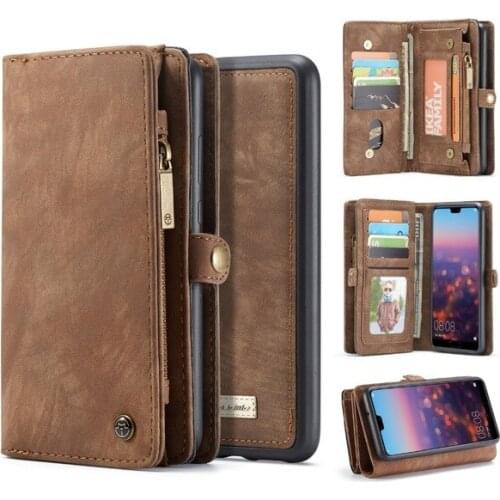 Caseme Luxury Flip Leather Case For Huawei P20 P 20 P20 Pro P20 Plus Card Slots Wallet Magnet Phone Cover Fundas Accessories
