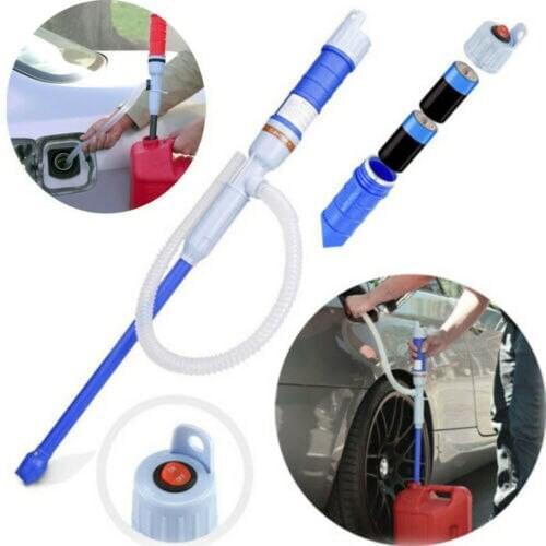 Handheld Liquid Transfer Gas Oil Fish Tank Siphon Water Pump Battery Operated US