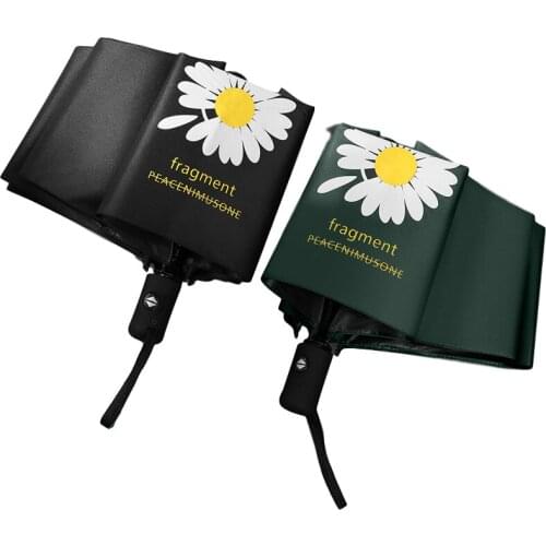 Folding Automatic Umbrellas For Children Women UV Lovely Rain Umbrella Female Flower Rainy Sunny Parasol Lluvia Y Sol Paraplue