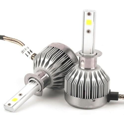 LED 12V H4 Car Headlight 60W 6000LM H1 H3 H7 H8/H9/H11,9003/HB3/HB4 LED Kit Headbulbs COB LED Chips Headlights