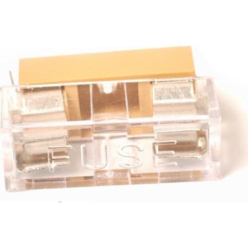 10PCS Panel Mount PCB Fuse Holder Case With Cover For 5x20mm Fuse 250V 5A