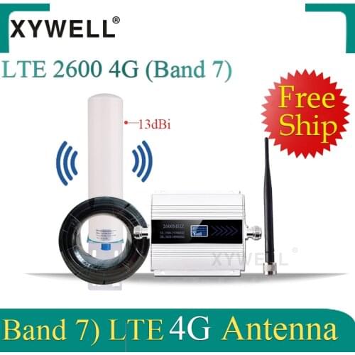 2600mhz repeater 4g gsm repeater FDD LTE 2600mhz Band7 GSM Mobile Signal Repeater 4G LTE 2600 Network Cellular Signal Amplifier