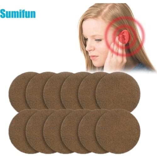 30pcs Tinnitus Treatment Patch For Ear Pain Protect Hearing Loss Sticker Natural Herbal Extract Medical Plaster Health Care