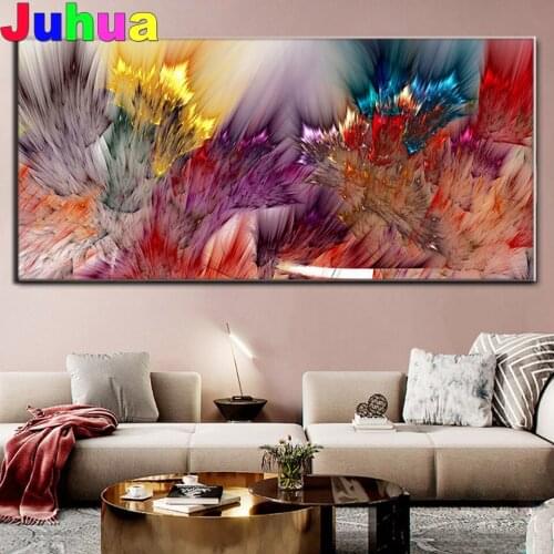 3D Diy Diamond Painting Abstract Modern clouds 5d diamond embroidery diamond art kit home decortiom wall sticker Large Size