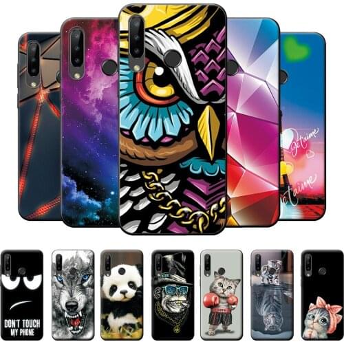 For Doogee Y9 Plus Case Y9 Plus Silicone Cover For Doogee Y9 Plus Case on Doogee Y9 Plus Soft Phone Cover Back Bumper 6.3 inch