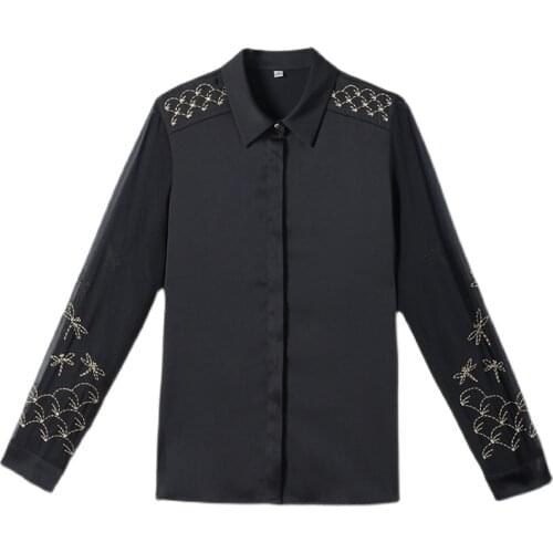 GELITAYIN Blouses With Embroidery