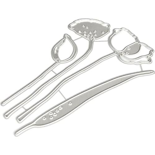 Flower Metal Cutting Dies Stencil Cutter for DIY Scrapbooking Card Making Album Stamp Paper Card Embossing Crafts Decor