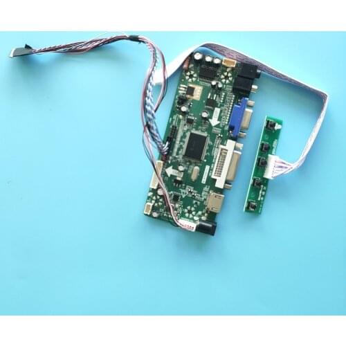 Kit for B125XW01 V0 Panel Screen LVDS 40pin Controller board 1366X768 Monitor M.N68676 HDMI LCD 12.5" LED DIY VGA DVI