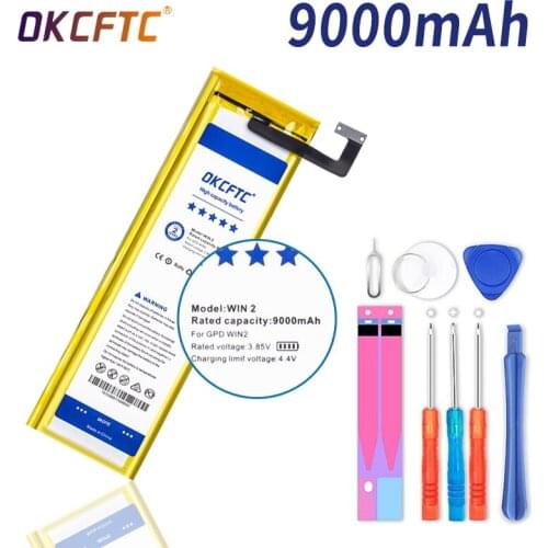 OKCFTC 9000mAh 6438132-2S Battery for GPD WIN2 WIN 2 Handheld Gaming Laptop
