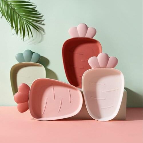 Plastic fruit tray creative snack tray melon seed box household dishes simple and modern