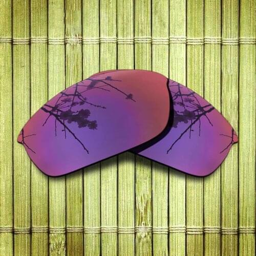 Polarized Replacement Lense For-Oakley Half Jacket Sunglasses Frame True Color Mirrored Coating - Midnight Sun Color Options