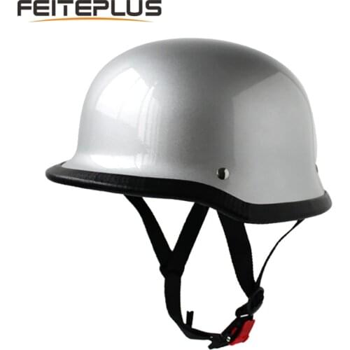 ABS Retro Helmet Motorcycle Half Helmet Universal Motocross Unisex Adult Helmet Four Seasons For Harley DOTECE