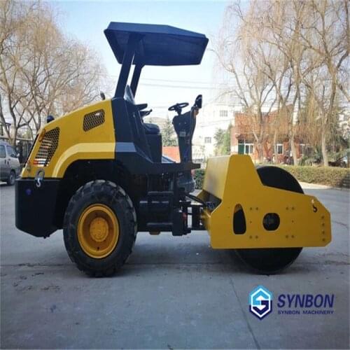 SYNBON SY402S compactor 4ton single drum Mechanical drive vibratory mini road roller concrete road compactor asphalt roller