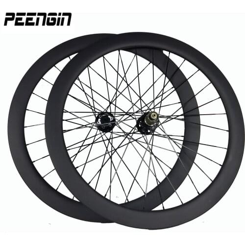 Ultralight carbon bike wheel hookless clincher tubeless compatible gravel 28X45mm wheelset bicycle fast forward DIY cycling part