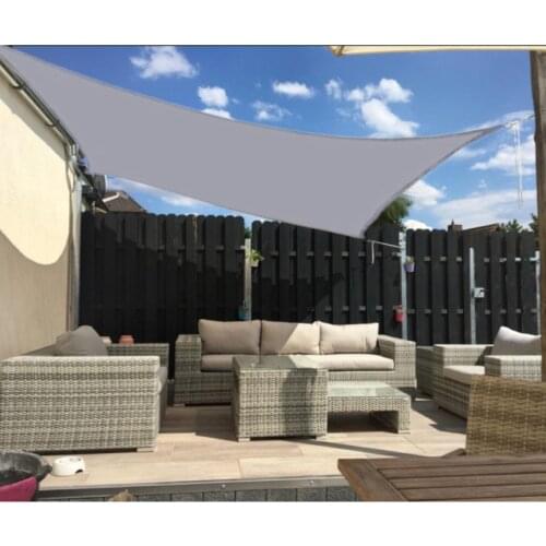 Home Garden Supplies Waterproof Shade Sail Outdoor Sun Shade For Garden Lona Impermeable Exterior Shade Awning