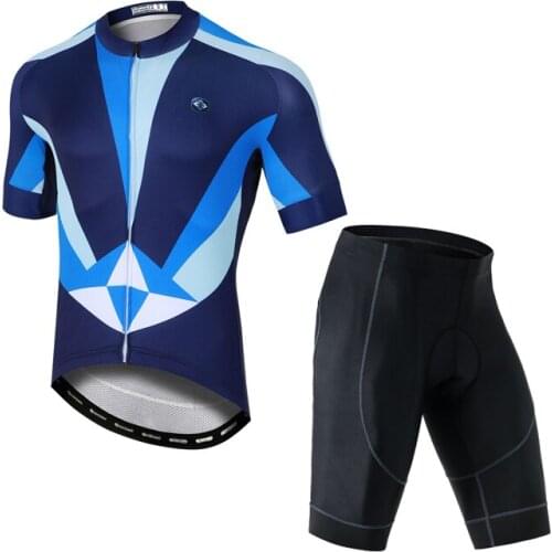 YOCENE Wholesale Fashion Sports Set Men Summer Polyester E-Bike Clothes OEM Absorb Sweat Cycling Jersey