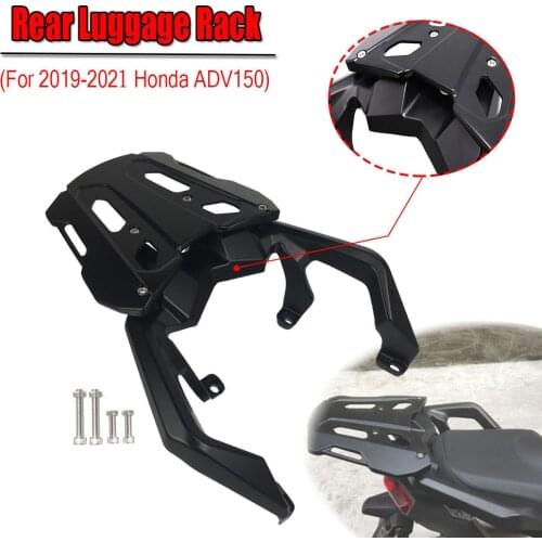 For Honda X ADV 150 XADV X ADV150 Rear Luggage Rack Tail Cargo Holder Shelf Tool Box Bracket Panel Aluminum Scooter Accessories