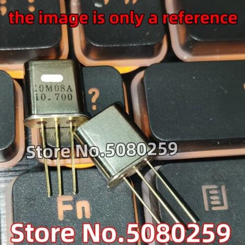 10PCS 10M08A 10M15A 10M30A 10.7MHz (2 poles) HC-49T single crystal filter