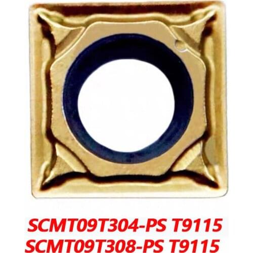 100% Original SCMT SCMT09T304-PS T9115 SCMT09T308 CNC Carbide Insert Blades Imported From Japan High Quality And High Efficiency
