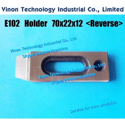 2pcs/lot) 70Lx22Wx12mm with M8 hole E102 edm Clamping Jig Holder Parts (Reverse type) for all Wire Cut machines, Wire-EDM Clamp