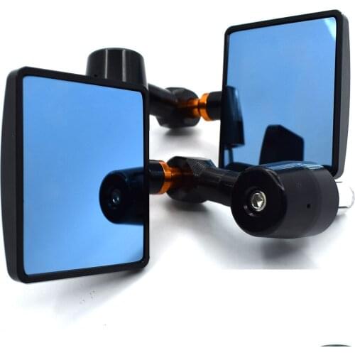 All CNC aluminum alloy 7/8" 22mm universal motorcycle rod end mirror handle side mirror For Yamaha For kawasaki For Honda