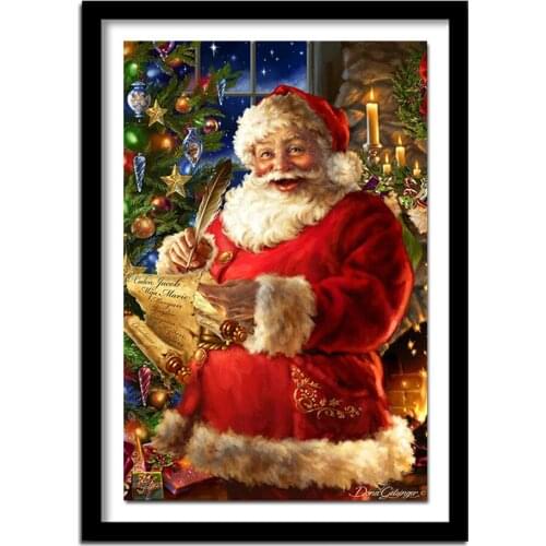 Diamond Embroidery 5D DIY Diamond Painting Christmas Santa Claus Diamond Painting Cross Stitch Rhinestone BJ1477