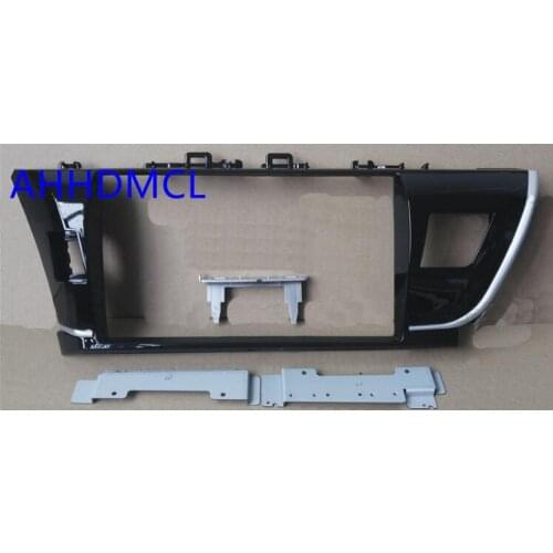 Car Fascias Navigation Frame Dash Kit For 10" ~ 10.2" Android Multimedia Player For Corolla L. H. D. 2013 2014 2015 2016