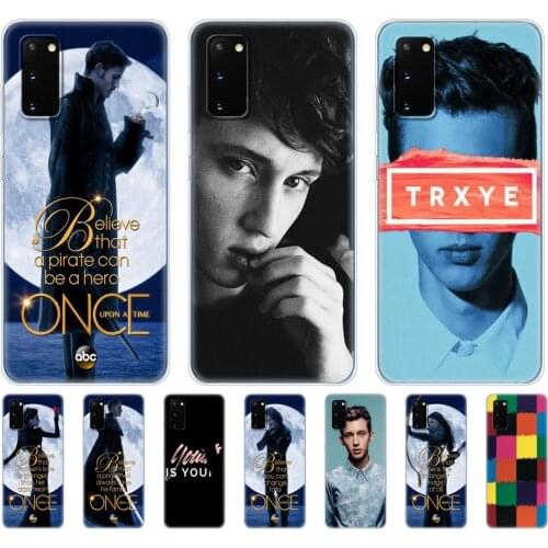 Case For samsung galaxy S20 PLUS Ultra S10 lite Phone Cover For samsung note 10 plus lite Case troye sivan blue neighborhood