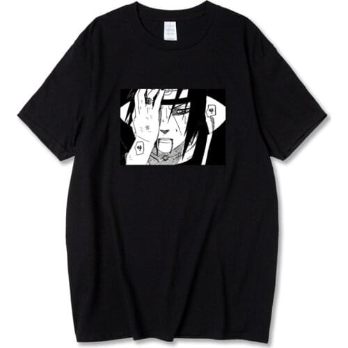 Mens tshirt Akatsuki Summer Harajuku Cool Unisex Short Sleeve t shirt Japanese Anime Funny Print Streetwear Casual T-shirt