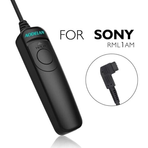 AODELAN RS-S6 Shutter Release Cable Wired Remote Control Cord for Sony a99,a77,a67,a65,a57,a55,a37,a35,a33,a900,a850,a700,a580