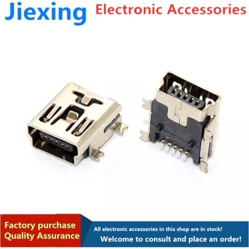 20pcs Mini MINI USB interface data interface 5-pin 5P MINI USB socket copper iron