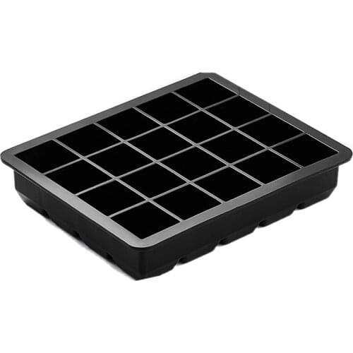 Silicone Ice Cube Trays 1inch Ice Tray Small Cube, 40 Cavities Square Ice Cube Mold for Chilling Cocktail Making Ice