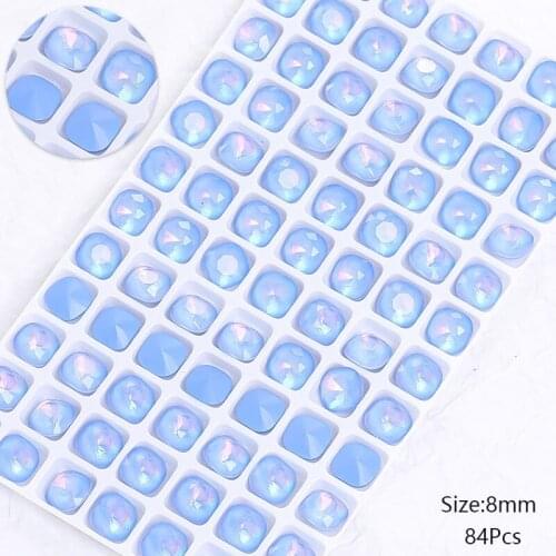 Swarovsky Mocha Fat side Shape Pointed Back Stone Crystal Rhinestones Nail Art Decoration Jewelry Making Clothing Accessories