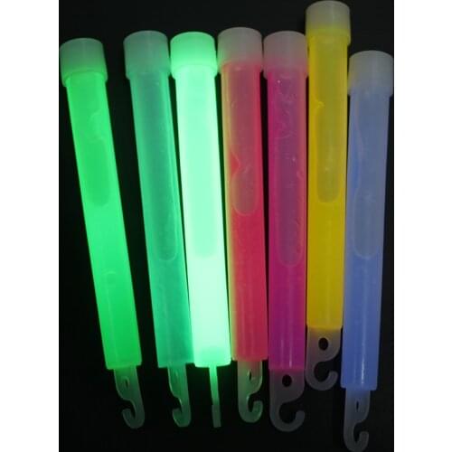 10PCS Color Random 6-INCH Industrial Grade Glow Sticks Ultra Bright Emergency Light Sticks