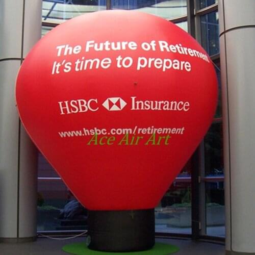 2017 Hot sale inflatable hot air balloon price, inflatable commercial advertising balloon
