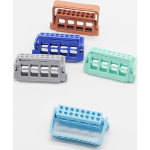 Autoclave Disinfection 16 Holes Bur Endo Files Block Holder Stand Box For Dental Clinic Tool