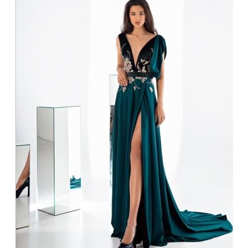 Faiokaver V-neck Women Dresses