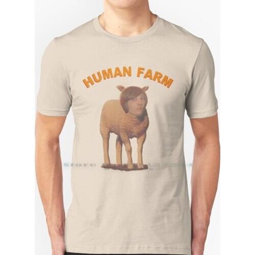Human Farm T Shirt 100% Pure Cotton Human Farm Orin Chen Parks And Recreation April Ludgate Leslie Knope Ben Wyatt Andy Dwyer